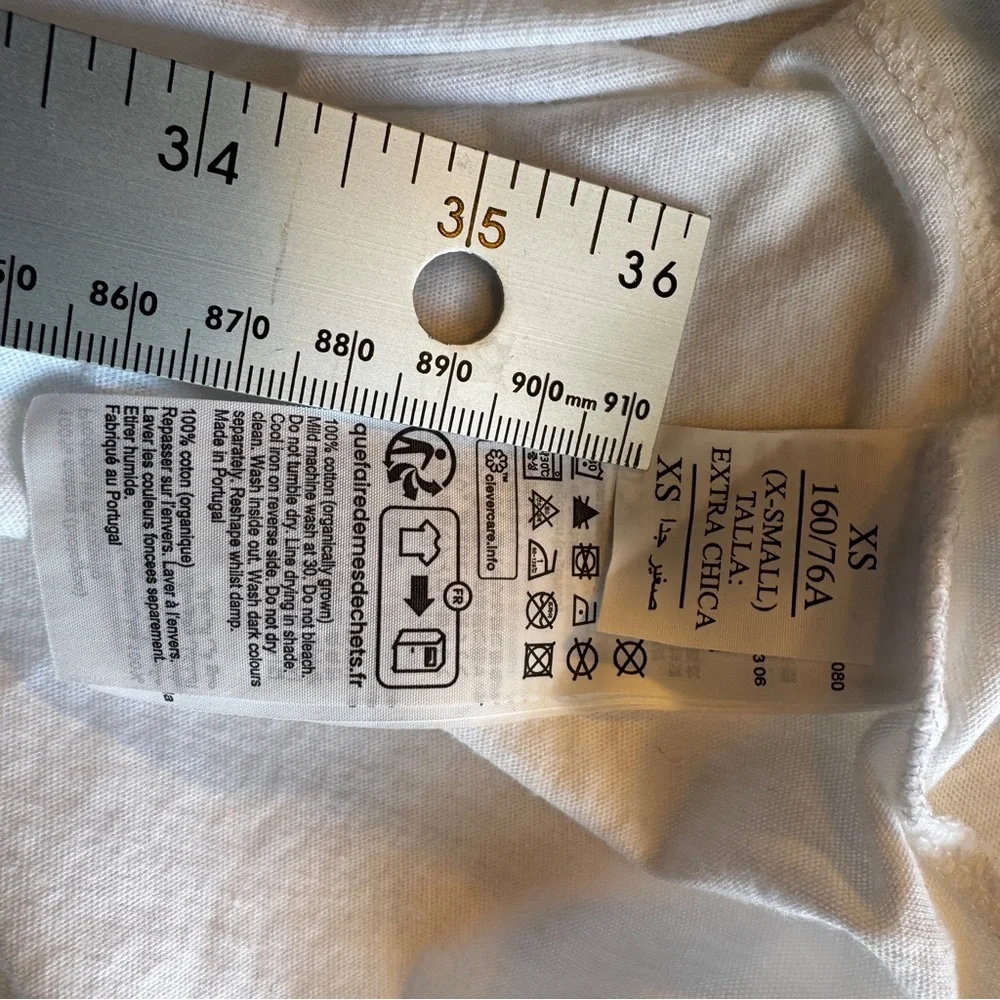 All Saints Classic White Tee - Picture 6 of 8